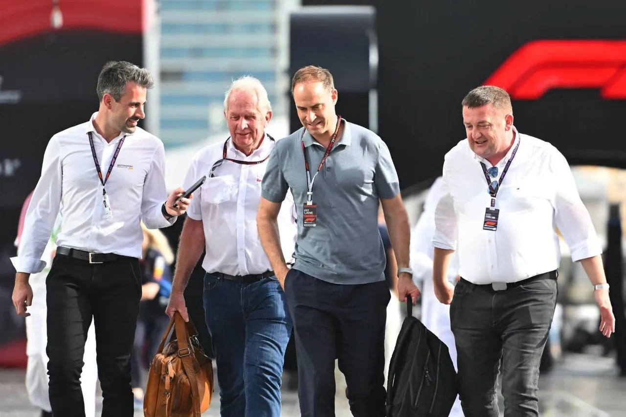 Oliver Mintzlaff und Helmut Marko