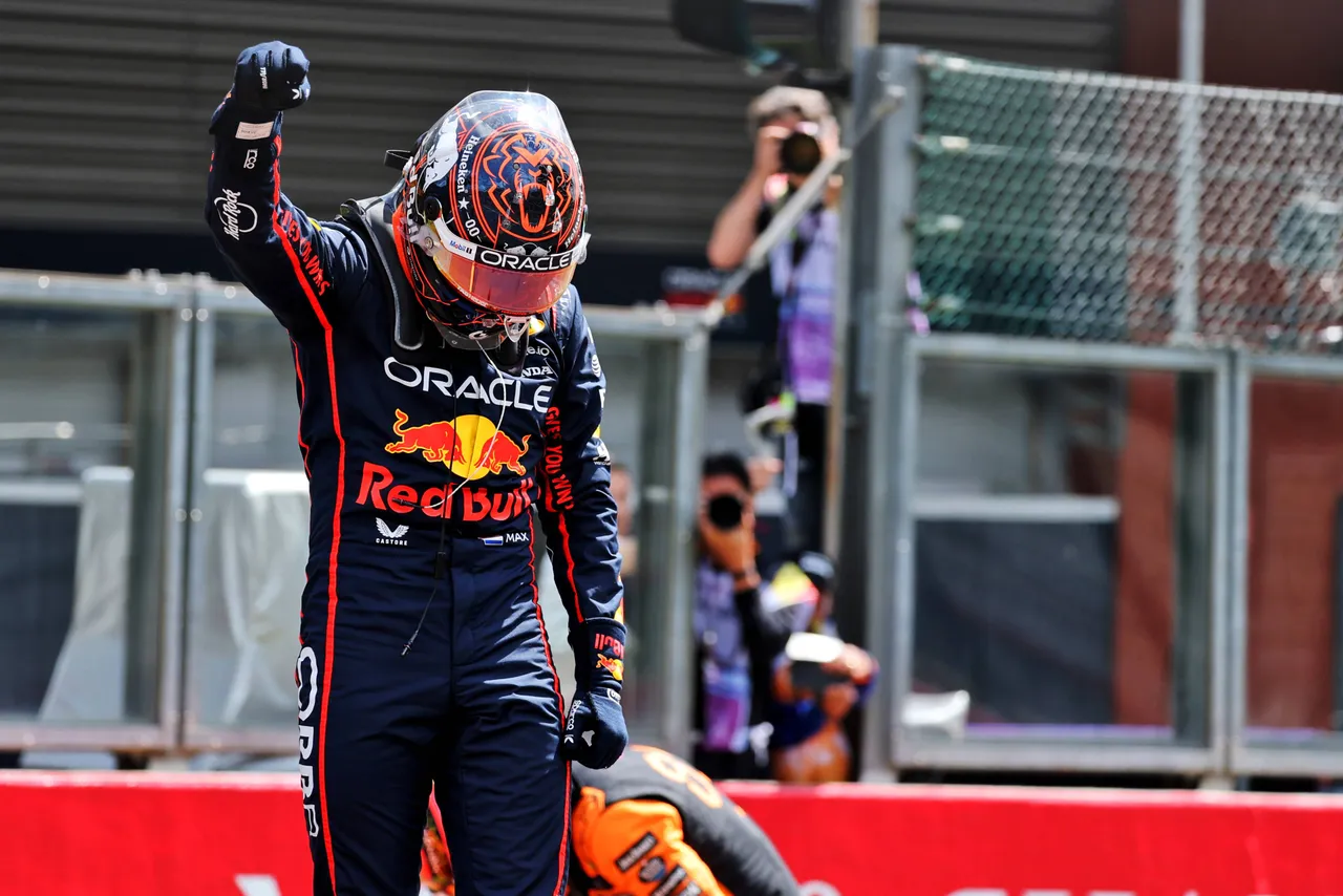 Verstappen pole spa