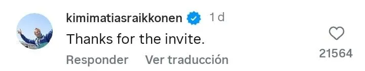 Kimi Raikkonen's response to F1 'wins the internet'