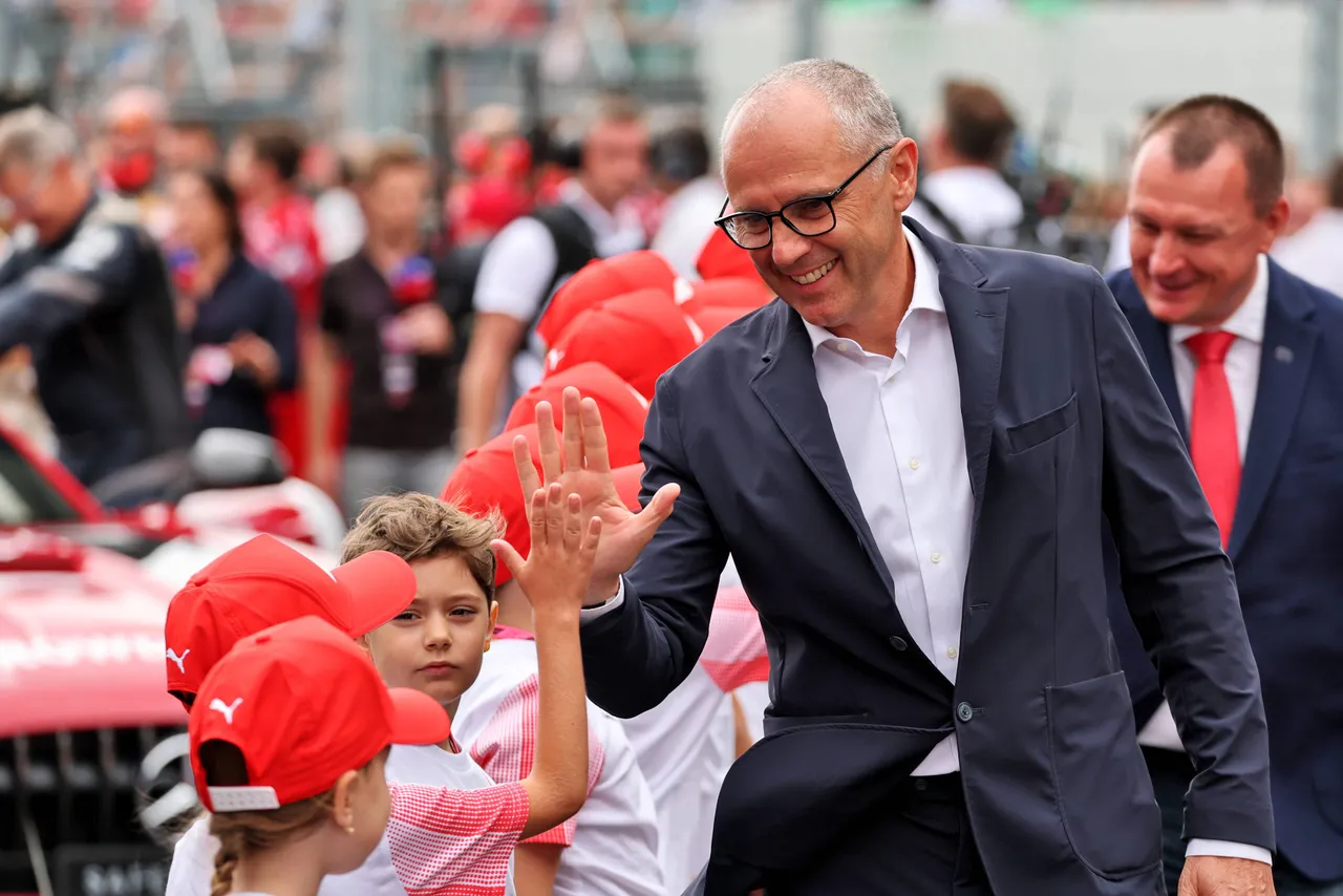 Stefano Domenicali, de CEO van de Formule 1
