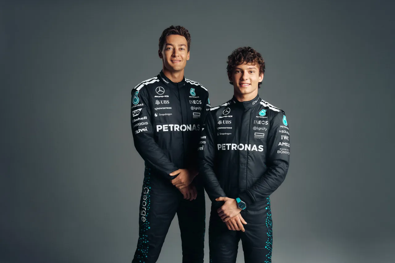 George Russell, Andrea Kimi Antonelli | Mercedes Media