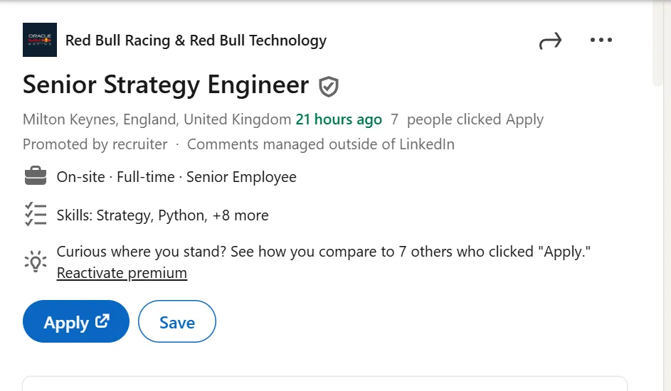 Red Bull LinkedIn