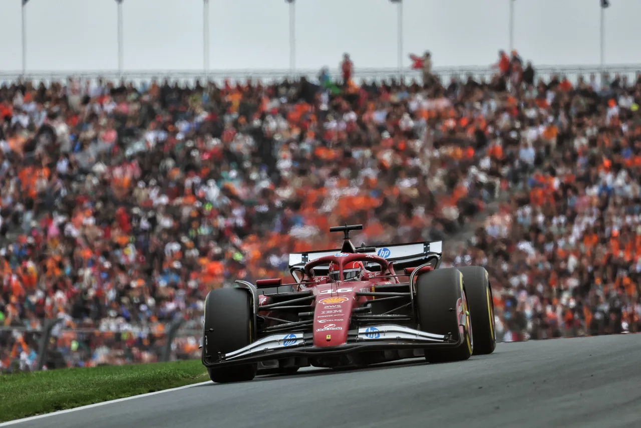 Charles Leclerc at Zandvoort (2)