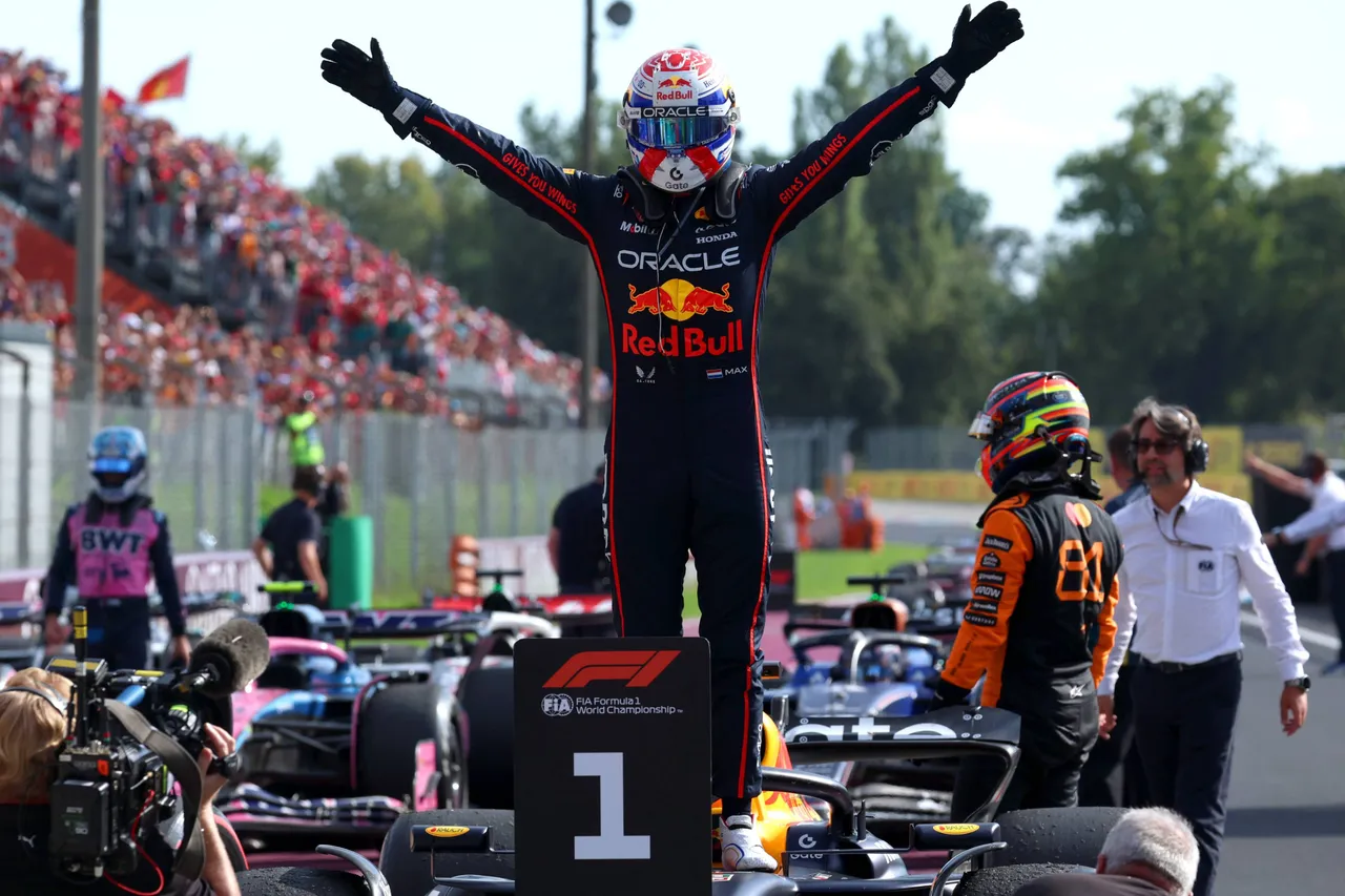 Max Verstappen Monza Red Bull Italian GP