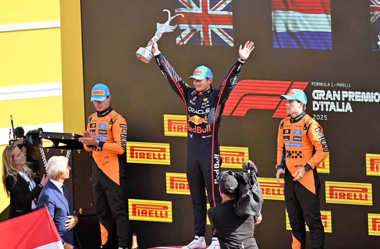 Max Verstappen won de Grand Prix van Italië - Red Bull Contentpool
