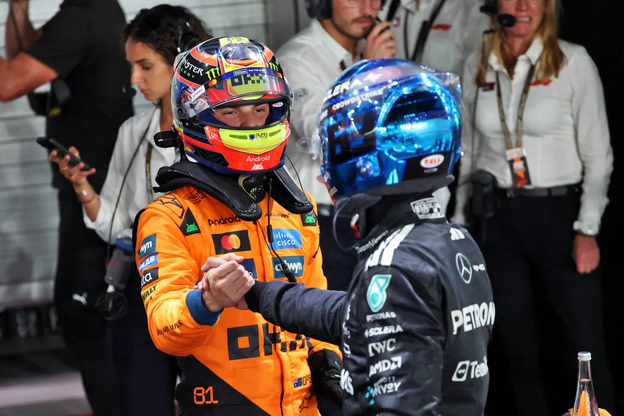 oscar-piastri-george-russell-singapore-gp-qualifying-f1