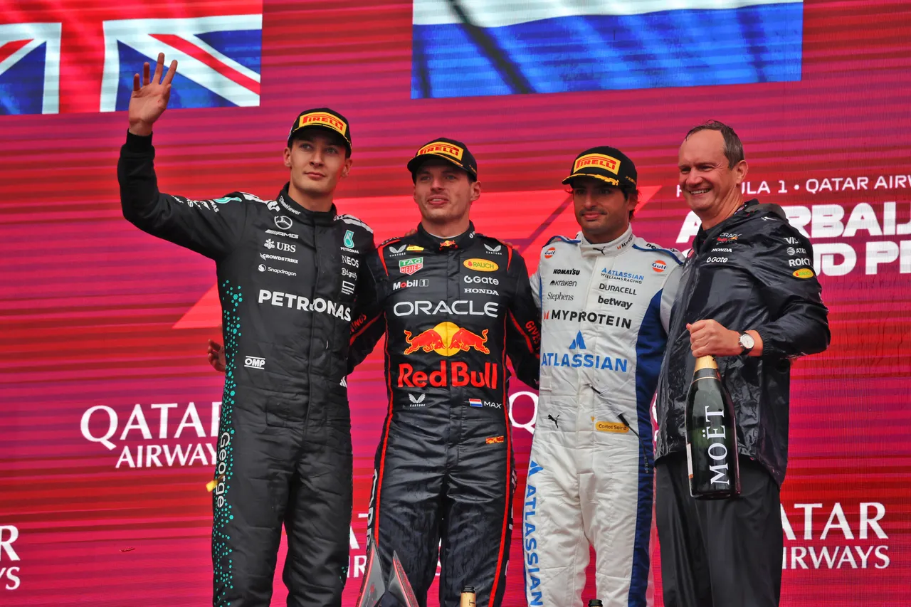 russell-on-the-podium