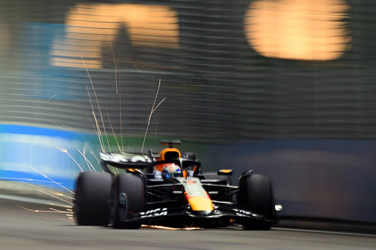 Max Verstappen tijdens de kwalificatie van Singapore - Foto: Red Bull Content Pool