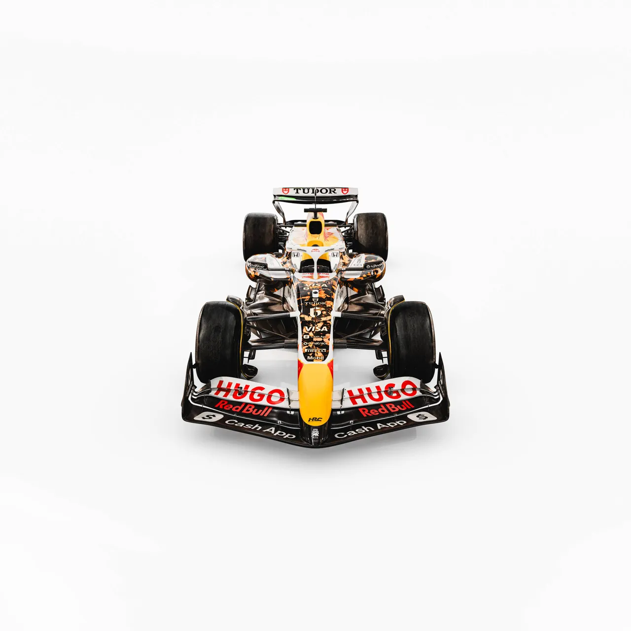 De speciale livery van VCARB