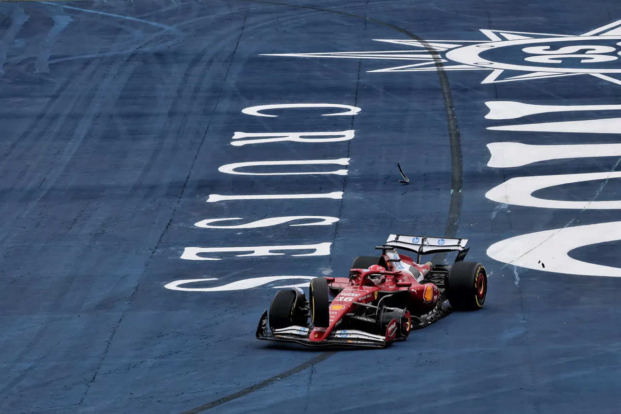 Leclerc-Ferrari-Brazilië-crash