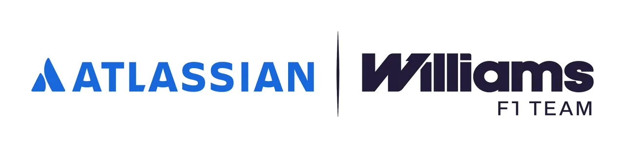 Atlassian Williams F1 Team Logotype - Primary - RGB - Landscape_Pos