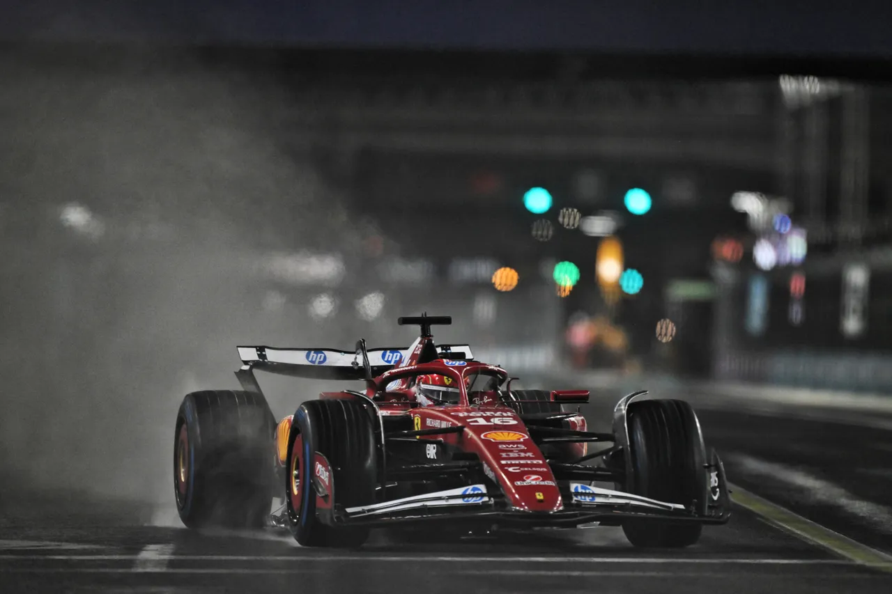 leclerc-las-vegas-track