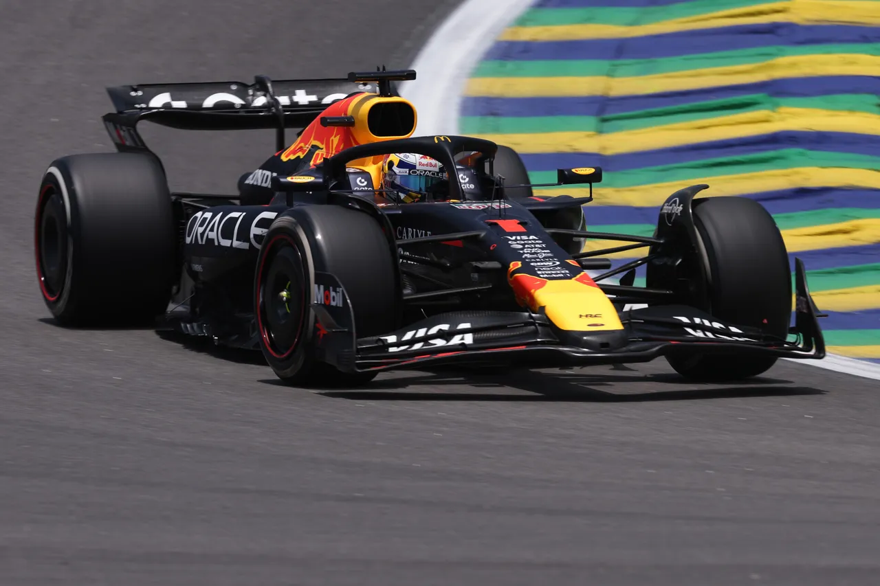 Max Verstappen in Brazil