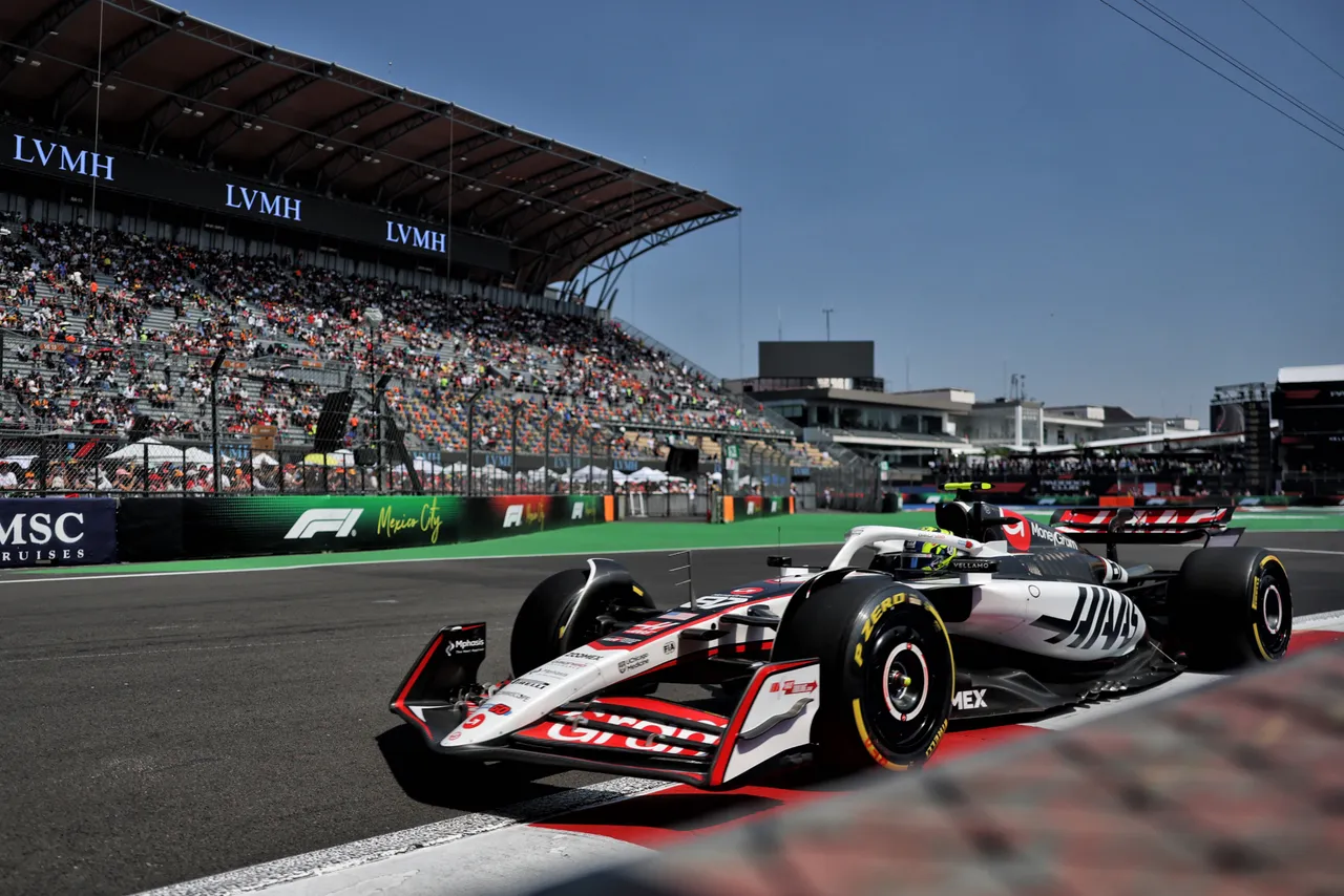 Oliver Bearman tijdens de Grand Prix van Mexico-Stad