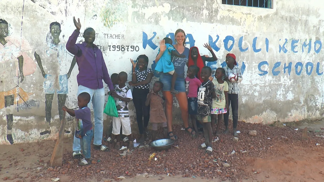 familie foto gambia