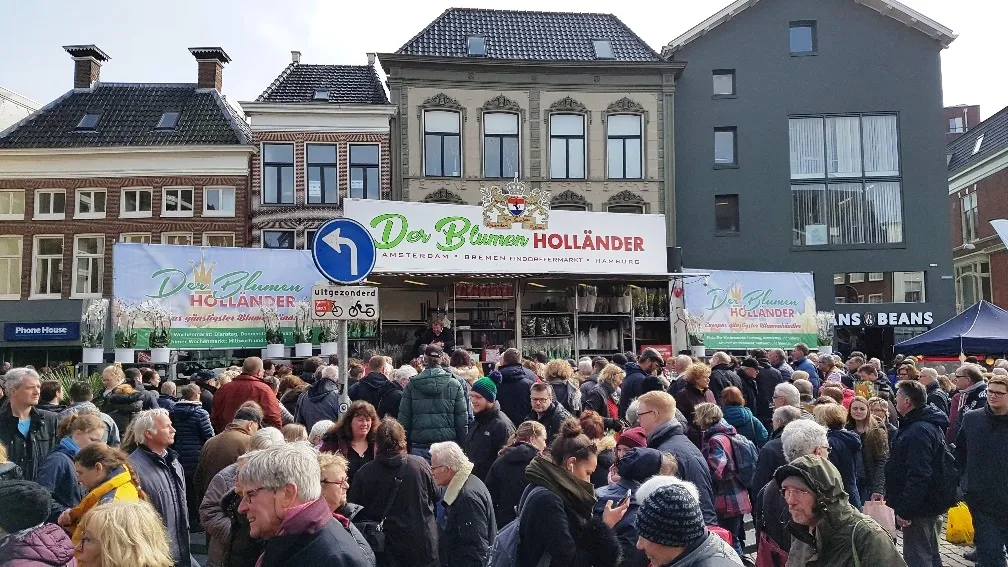 bloemen stand