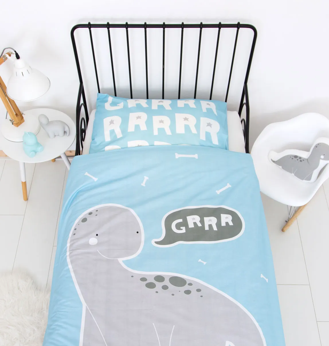 dcbrbu02 1 lr duvet cover brontosaurus little loving living