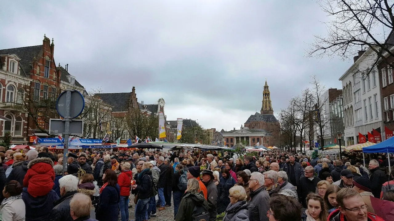 drukte vismarkt