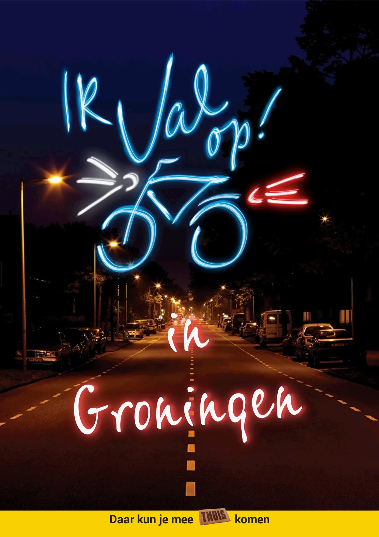 poster ik val op in groningen a3