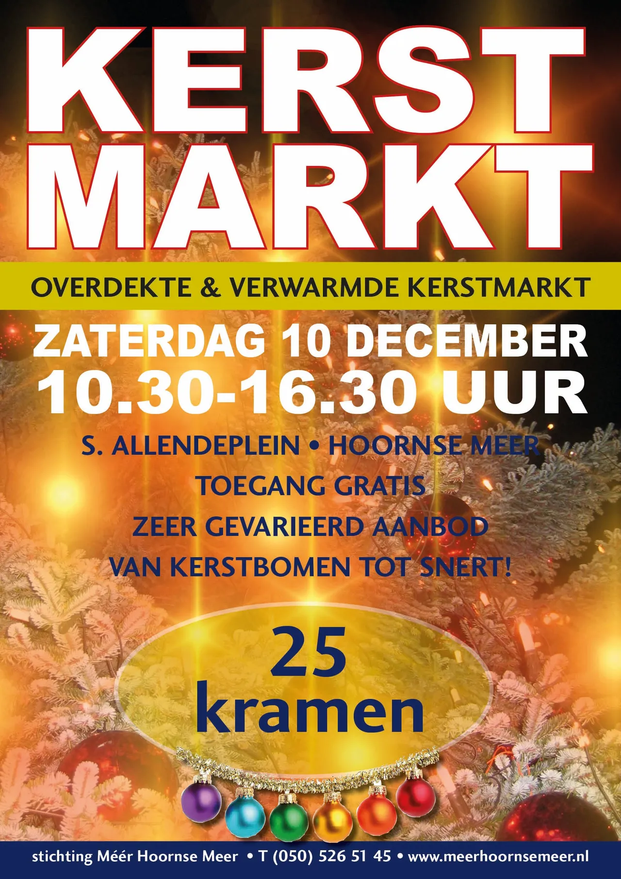 poster kerstmarkt 20161