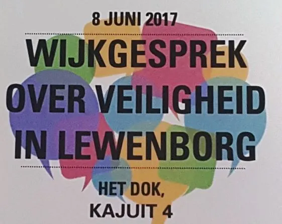 wijkgesprek lewenborg 8 juni 2017