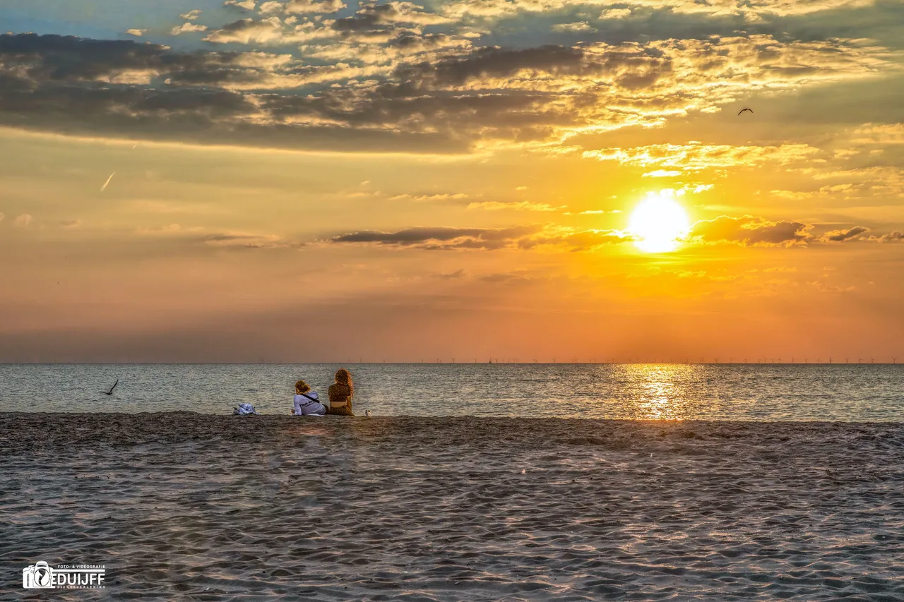 2 people sundown