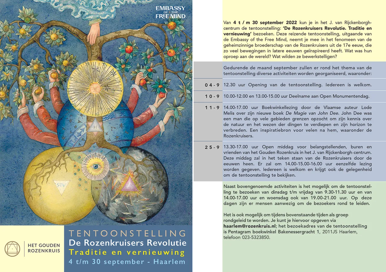 affiche rozenkruis