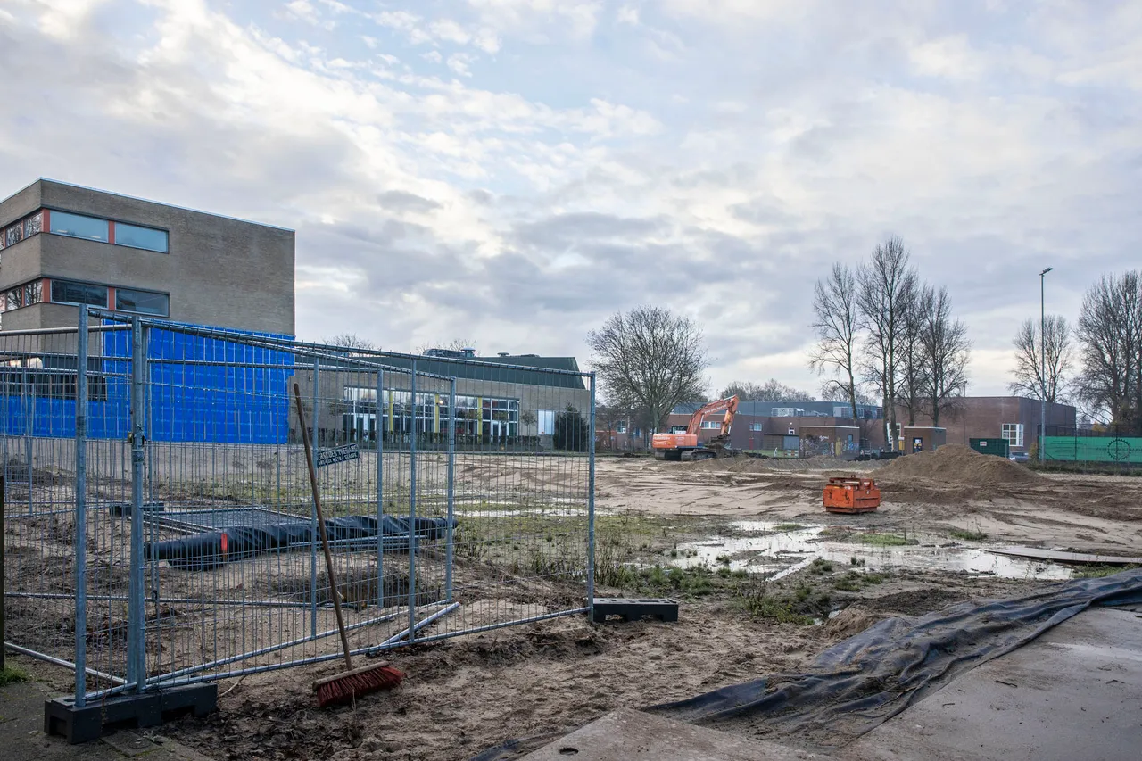 bouwterrein sporthal