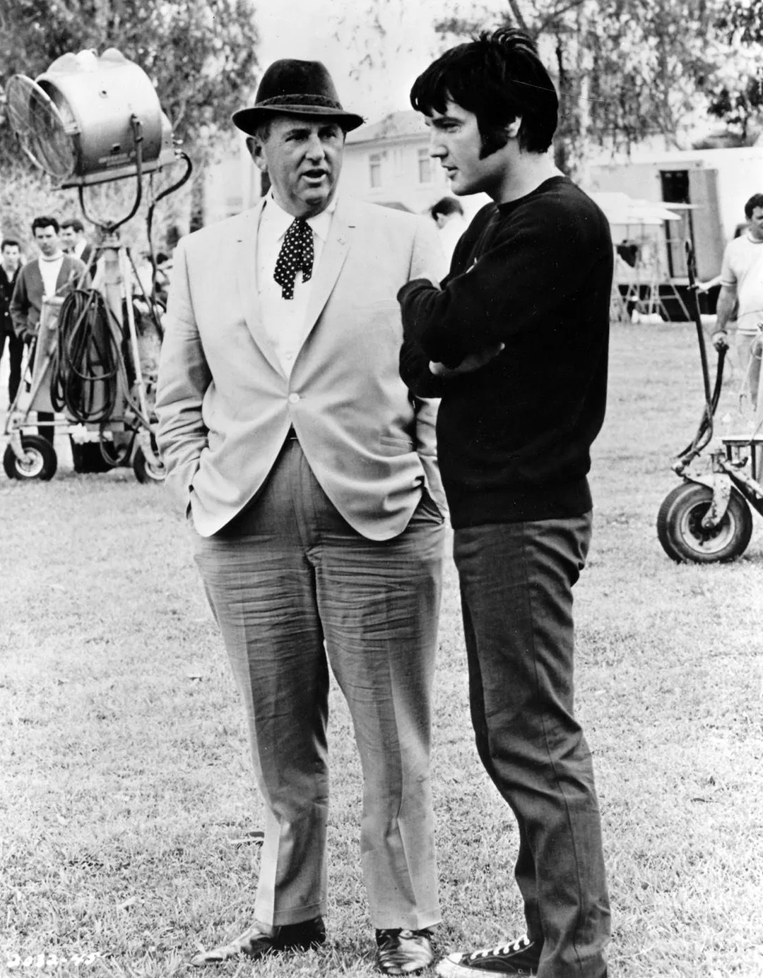 elvis presley and colonel tom parker 1969 wiki