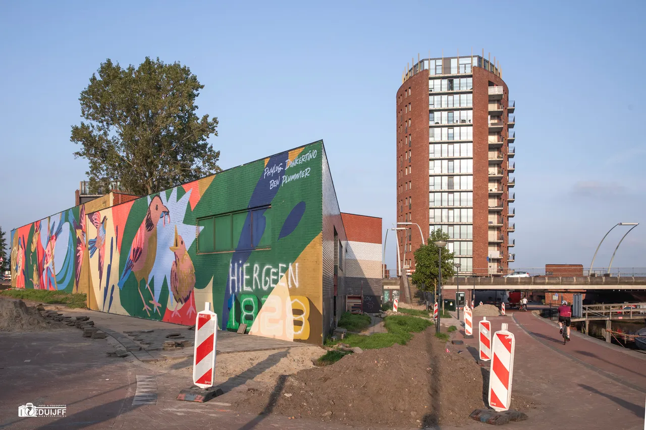 gebouw brug