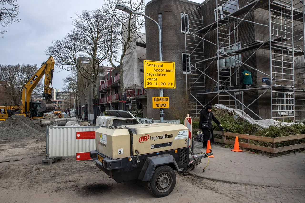 gen spoorlaan bord afgesl