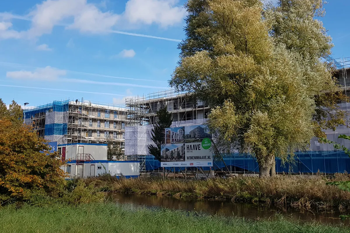 haave is een van de nieuwbouwprojecten in haarlem die nu worden gebouwd kopieren