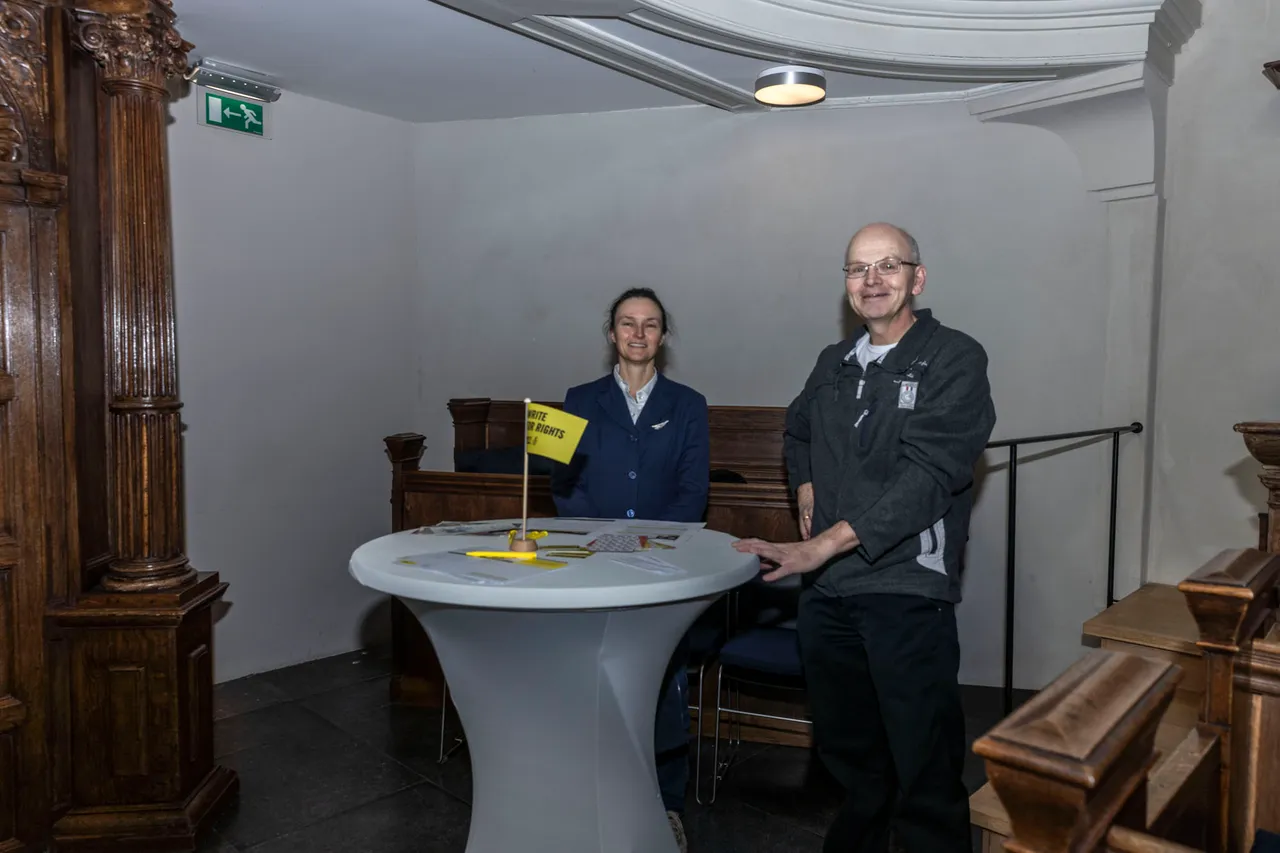 in kerk