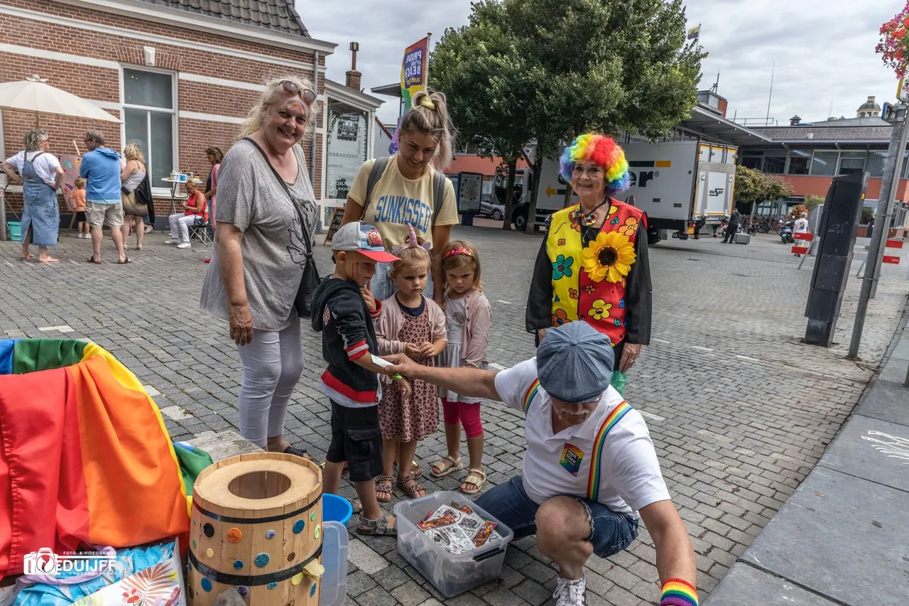 kids en clowndame