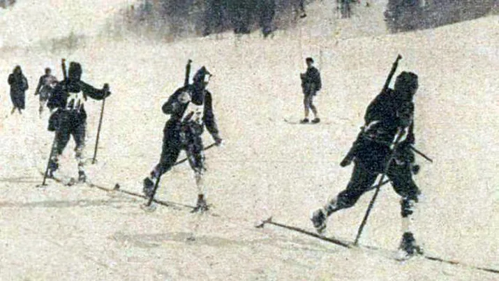 la patrouile militaire suisse championne olympique en 1924