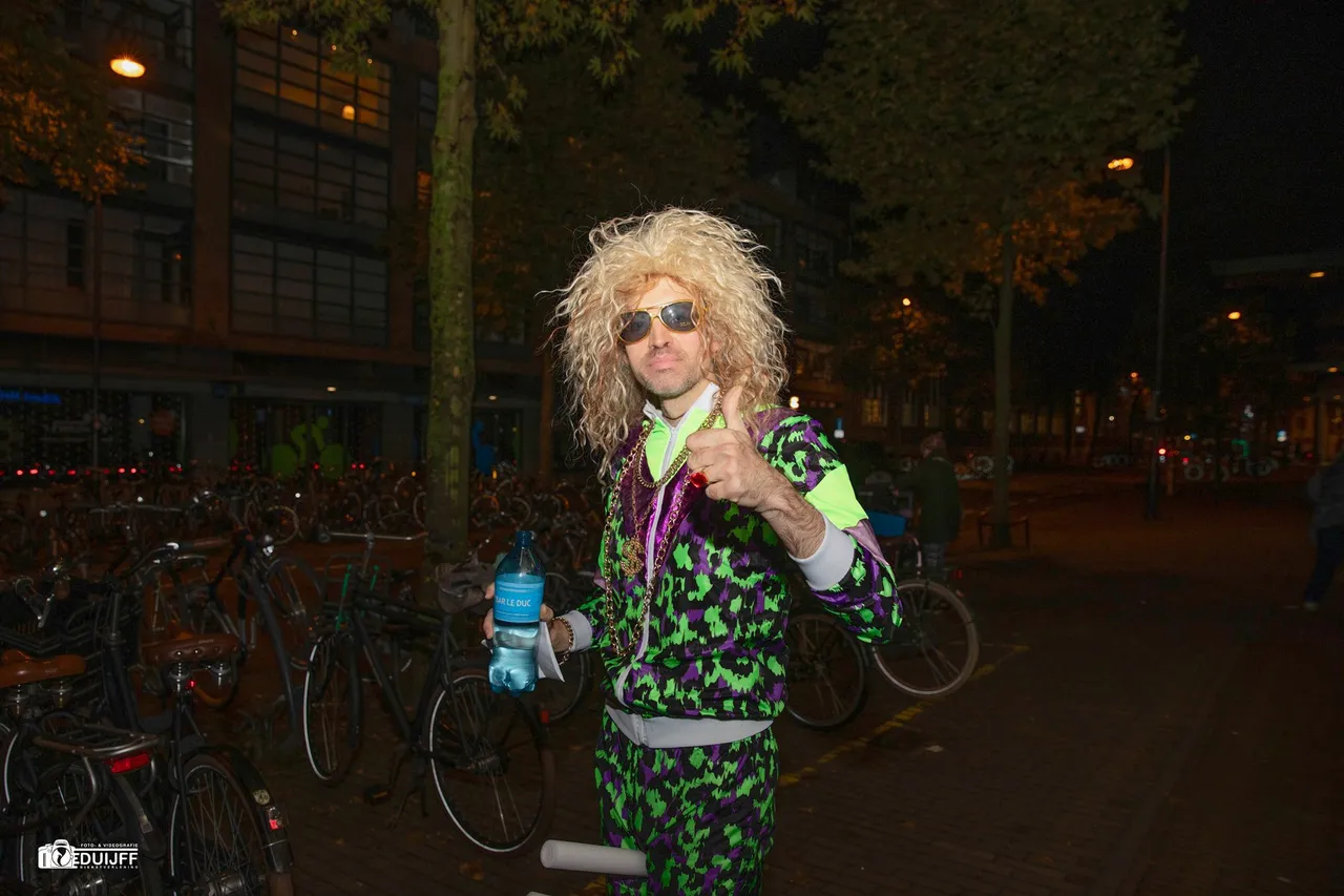 man in green