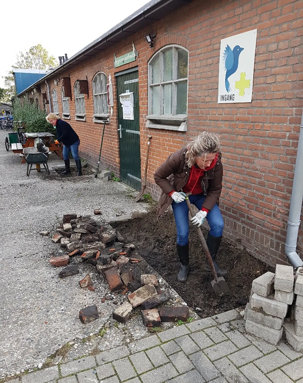 plantenvakken maken