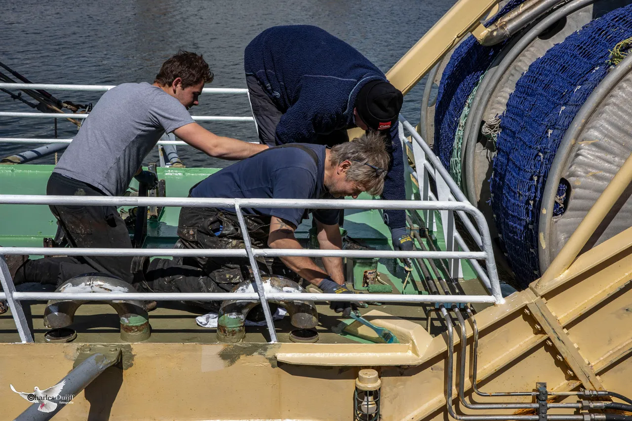 schilderen schip