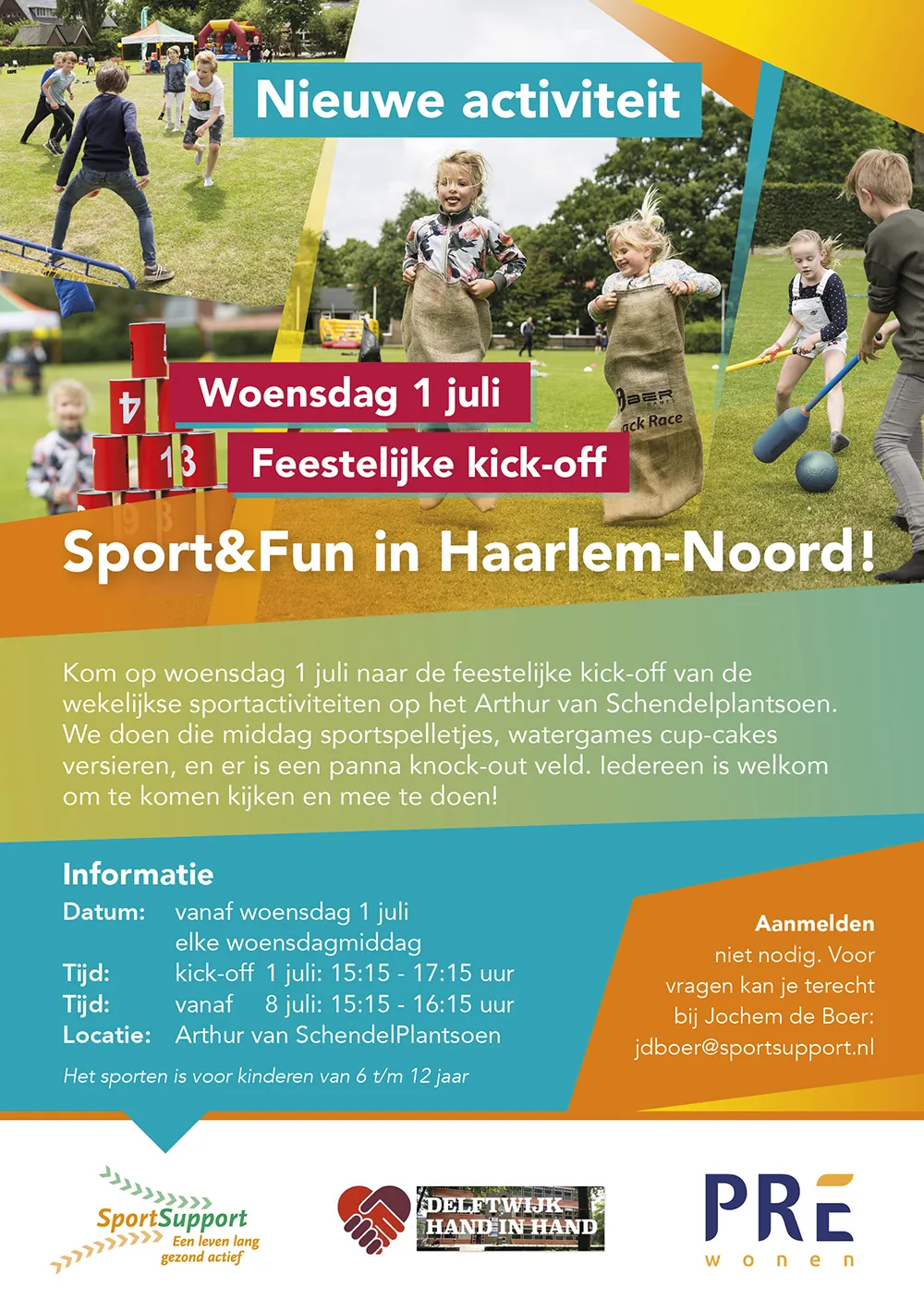 sportsupport flyera5 sportfun in haarlem noord