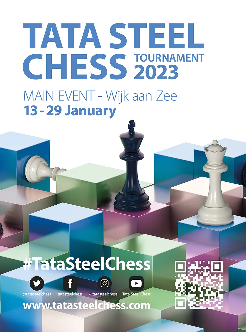 tata steel chess tournament 2023 poster 1