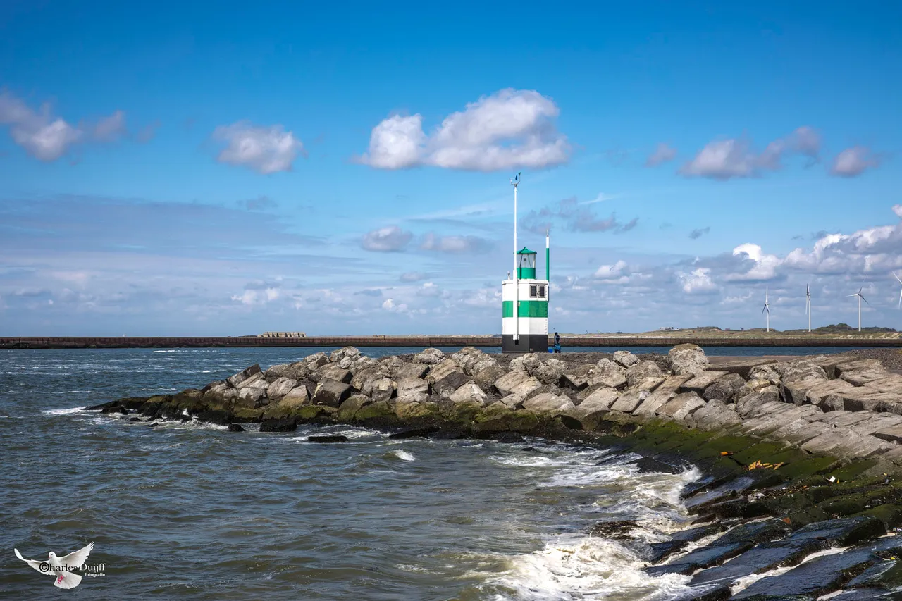 vanaf pier