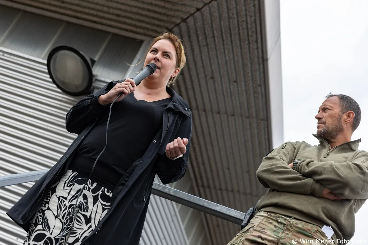 Haarlemse sportwethouder Eva de Raadt tijdens de opening van de&nbsp;sport- en beleefdag