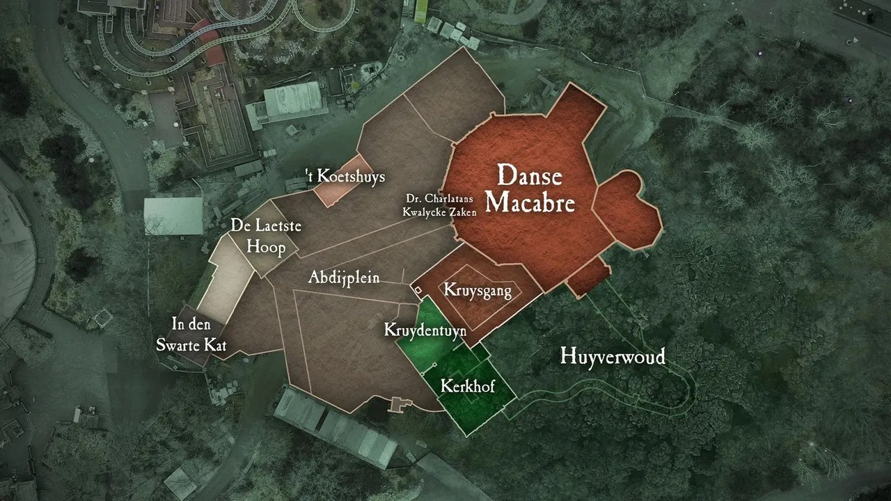 efteling dansemacabre plattegrondhuyverwoud