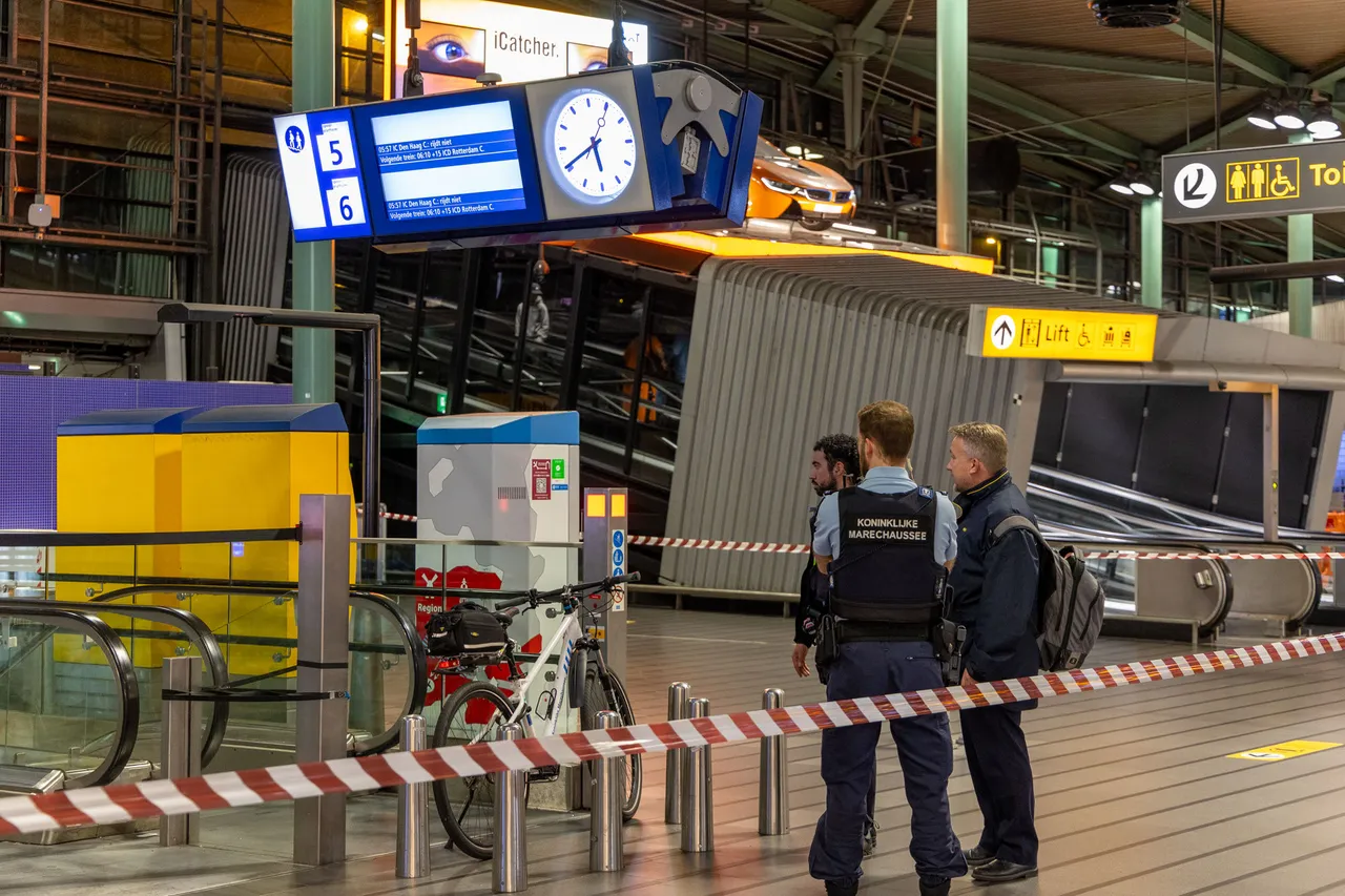 20240406incident trein schiphol 2
