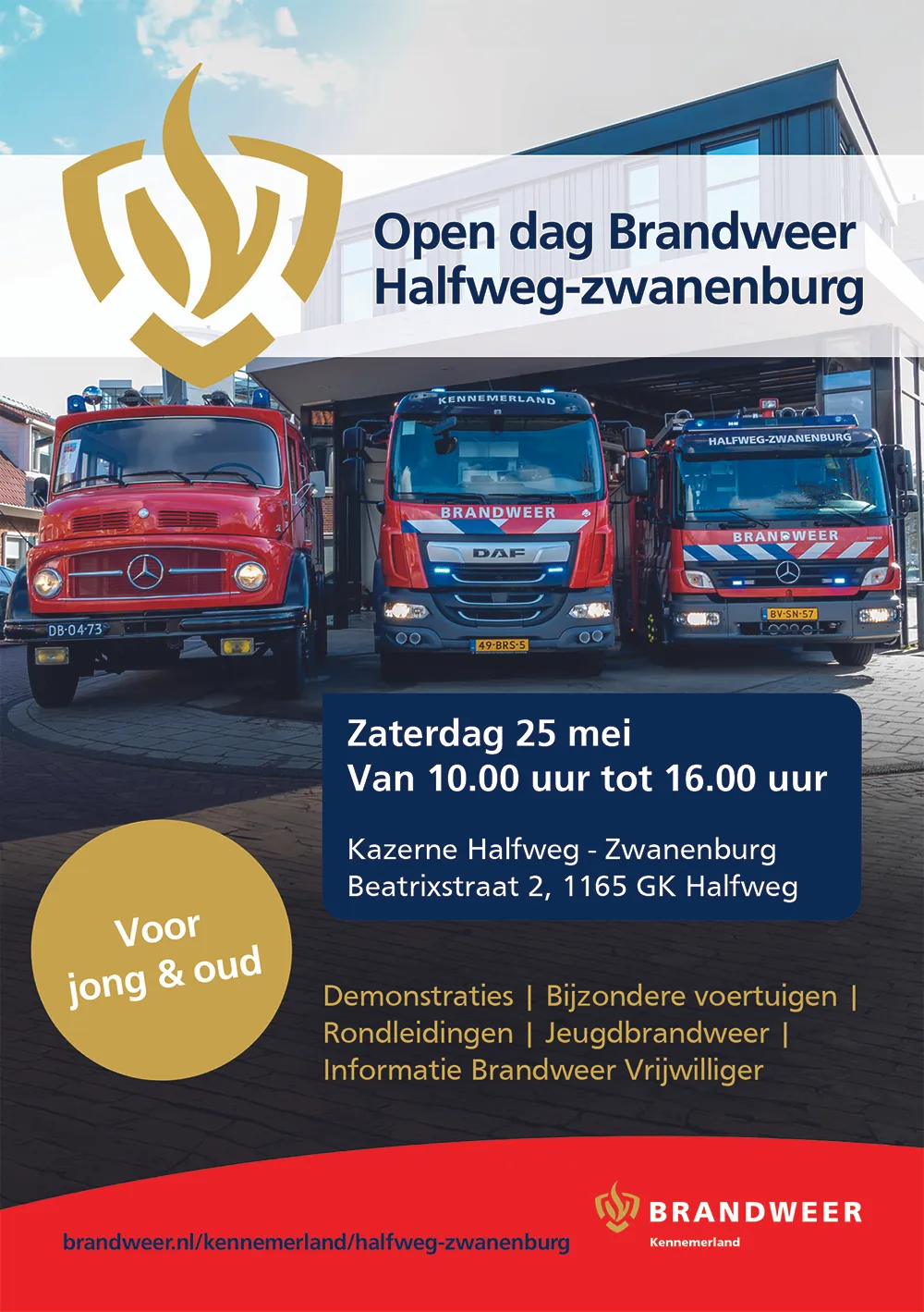 flya5 open dag brandweer halfweg zwanenburg