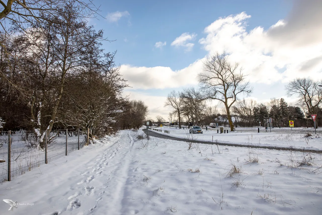 zeeweg richting oost