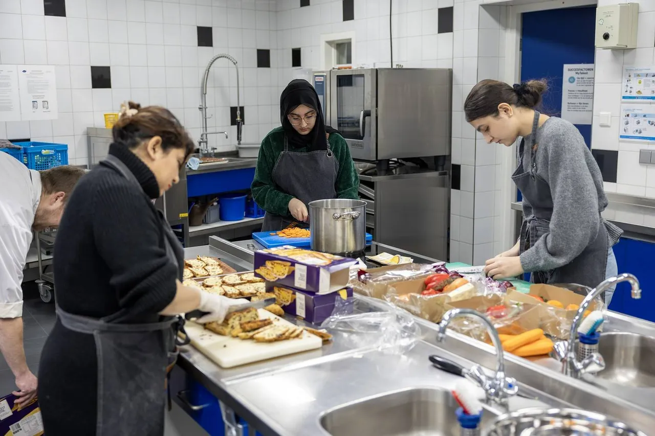 Nova MyTalent voor daklozen keuken