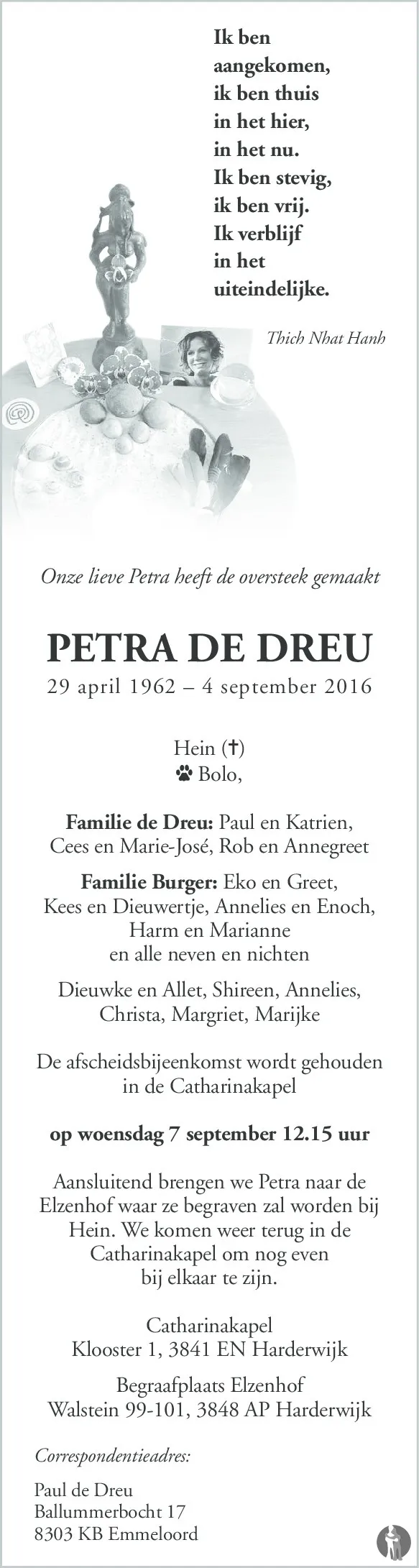 petra de dreu