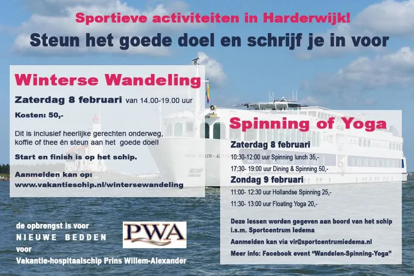 winterse wandeling prins willem alexander beddenactie