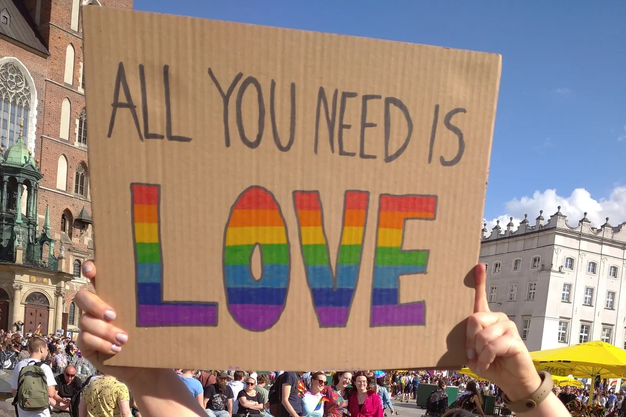 equality march 2022 in krakow all you need is love